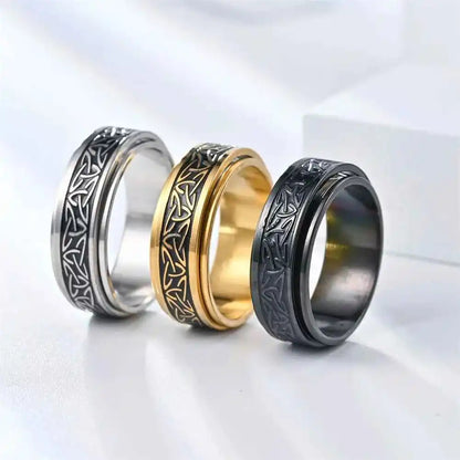 Viking Celtic Knot Rune Rings - Pedlar's Attic