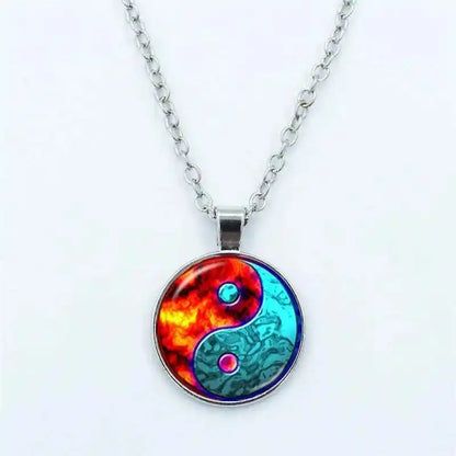Yin Yang Tai Chi Necklace - Pedlar's Attic