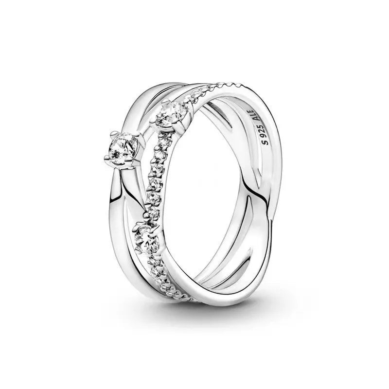 Aether-Reach Ring — 925 Sterling Silver Heart & Butterfly