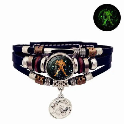 Luminous 12 Constellation Vintage Bracelet - Pedlar's Attic