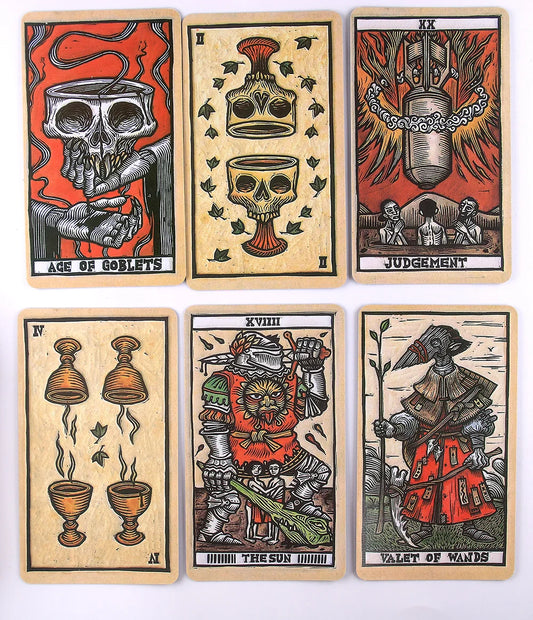 Tarot del A — del Toro Inspired Tarot Deck with Guidebook