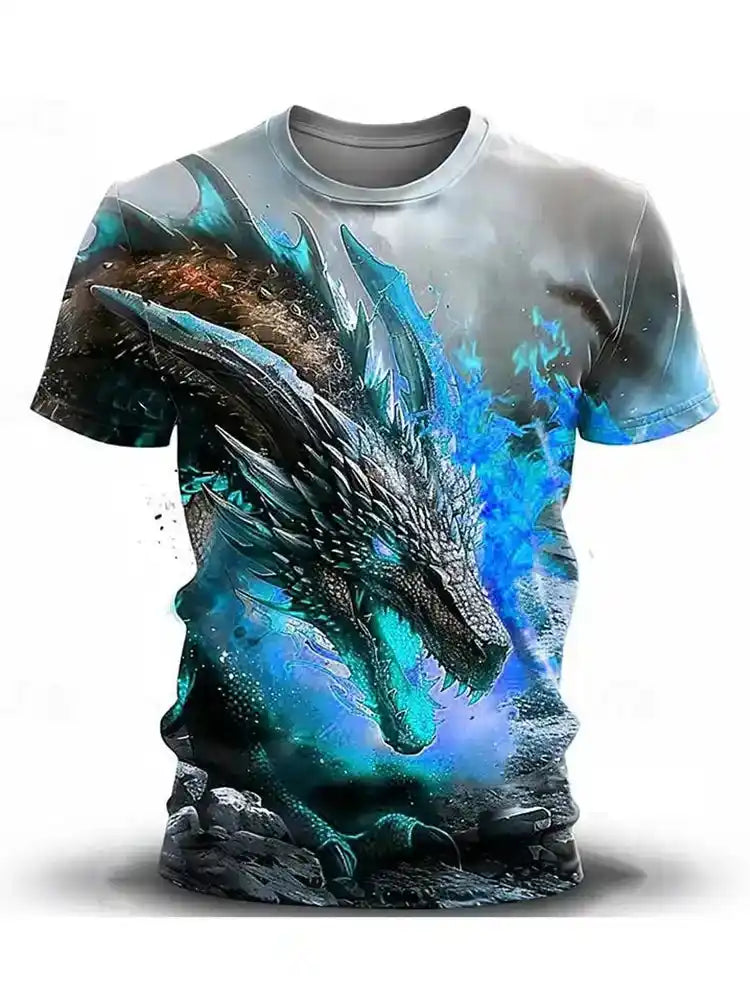 Dragonforged — Dragon 3D Scale Tee