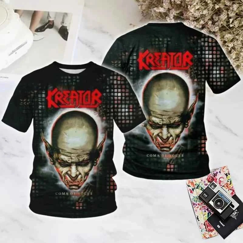 KREATOR Band 3d Print T-shirts various styles