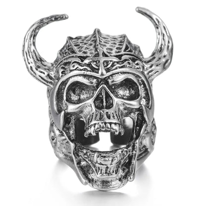 The Drawer Knows — Skull, Dragon & Snake Adjustable Rings - Pedlar's Attic
