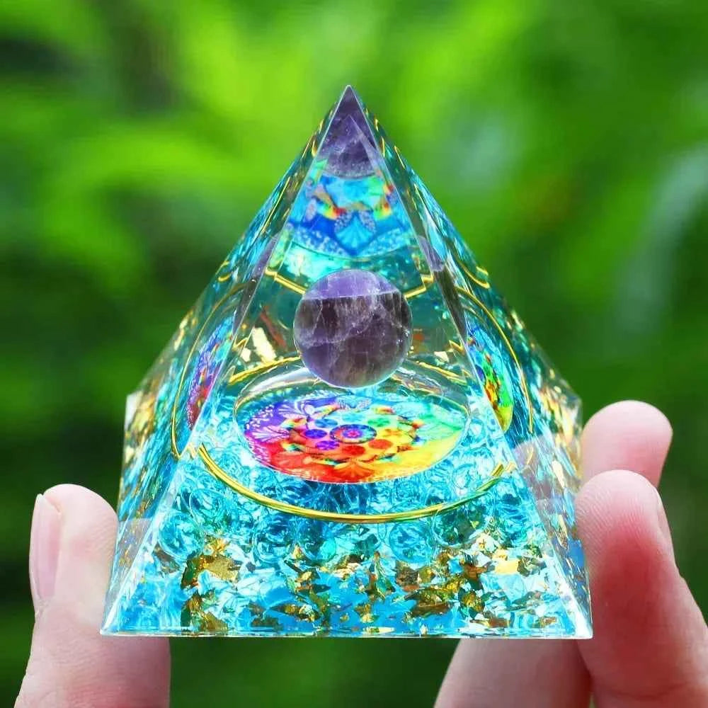 Energy Pyramid Orgonite Reiki