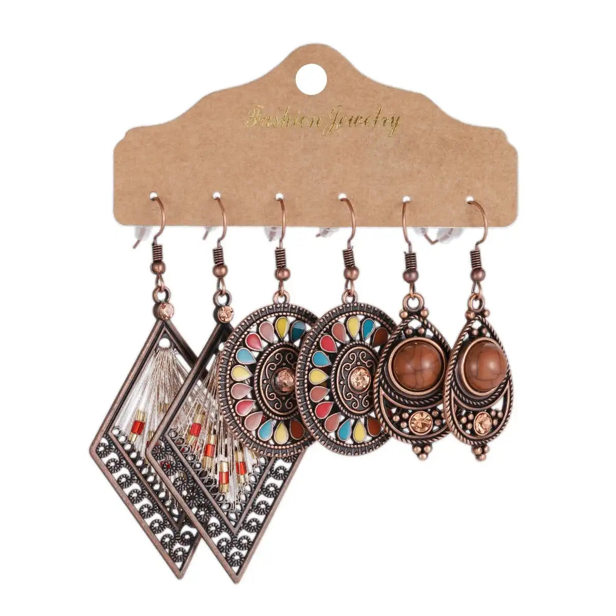 The Drawer of a Hundred Mornings — Boho Earring Sets
