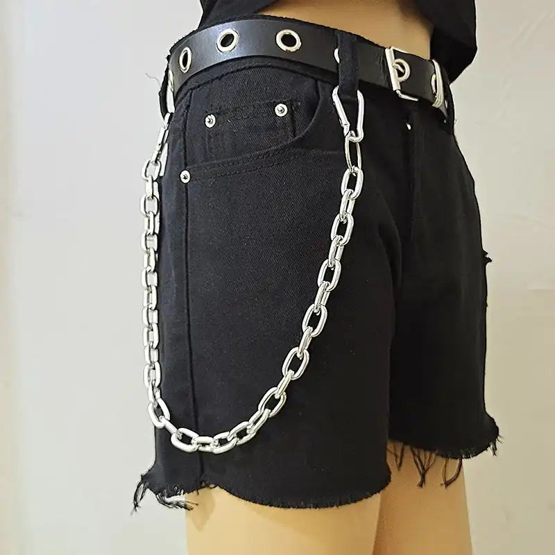 The Chain Between the Loops — Gothic Punk Belt Loop Wallet Chain