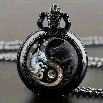 Retro Tree of Life Quartz Pocket Watch - Pedlar's Attic