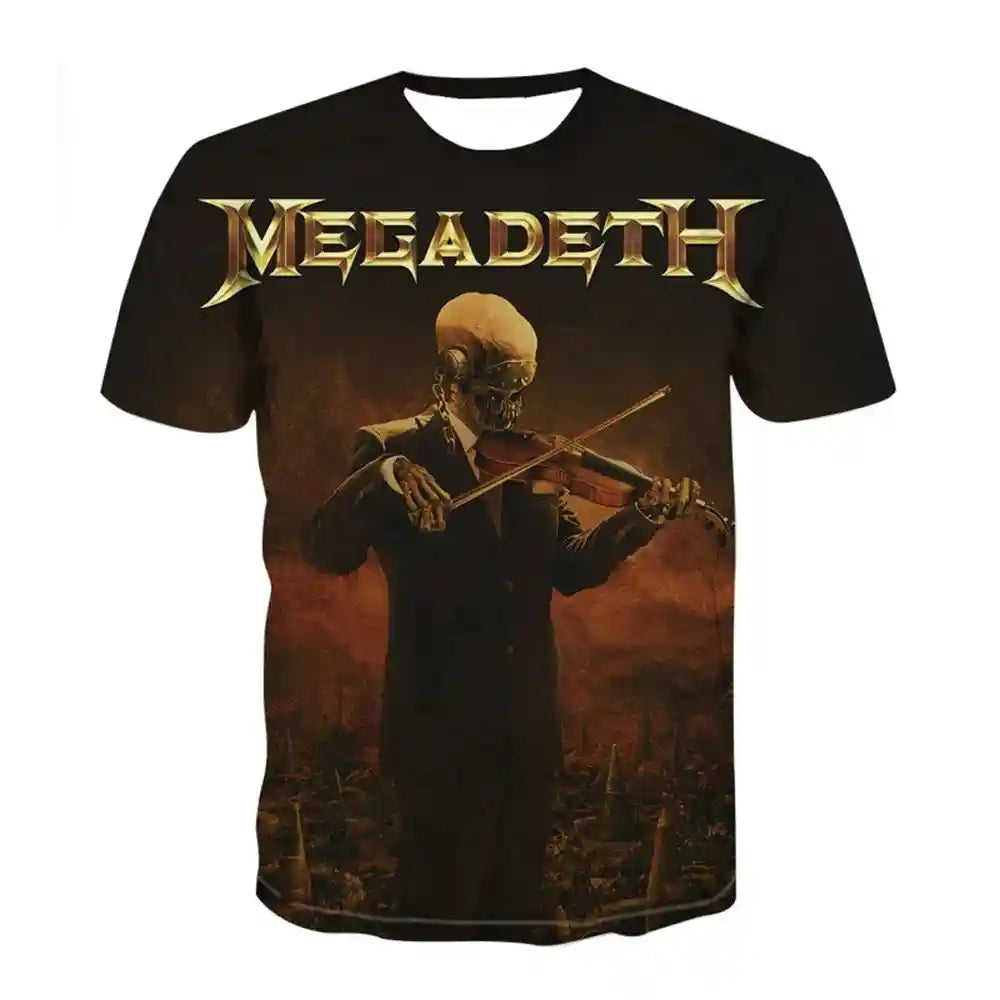 Luna's Pick: Megadeth 3D Graphic Tee