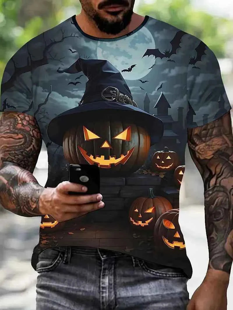 3D Printed Men's T Shirt Horror 4