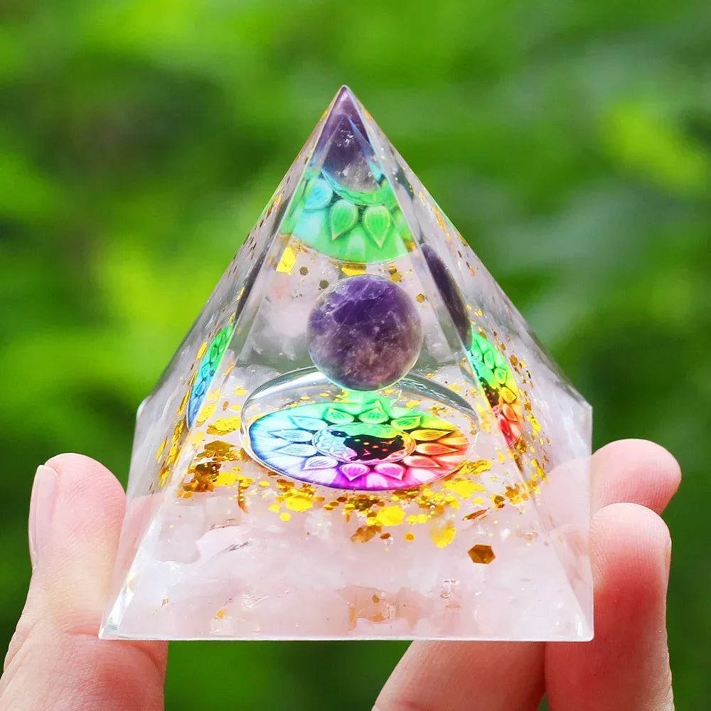 Energy Pyramid Orgonite Reiki - Pedlar's Attic