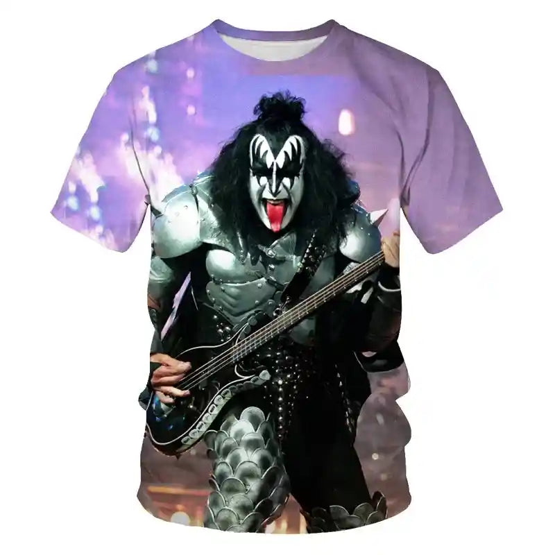 Detroit Rock City – KISS 3D Print Tee