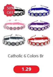 Handmade St. Benedict Medal Bracelet