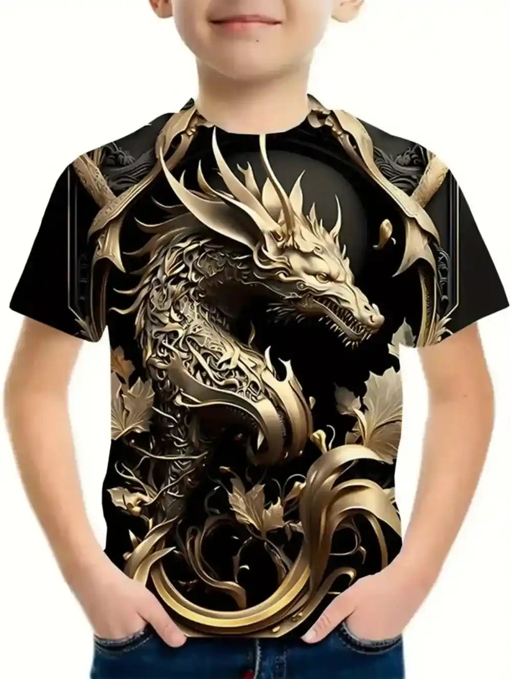 Midnight's Legacy – Kids' Dragon Spirit 3D Tee