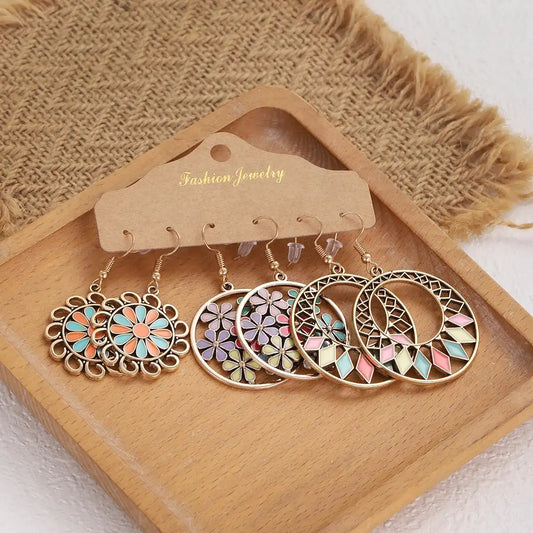 The Drawer of a Hundred Mornings — Boho Earring Sets
