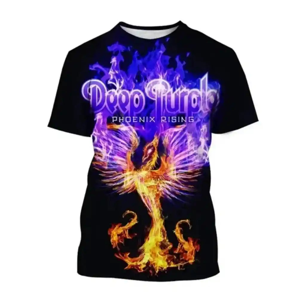 Smoke on the Water – Deep Purple 3D Print Tee