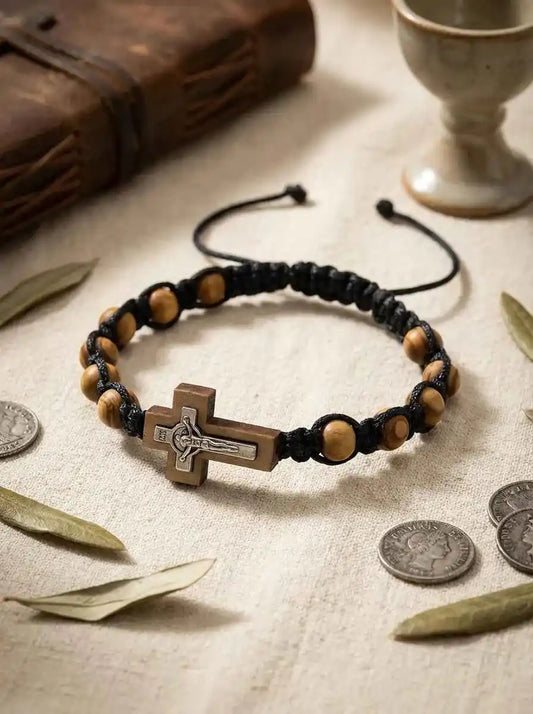 Adjustable Hand-woven Chinese Knot Rosary Bracelet - Pedlar's Attic