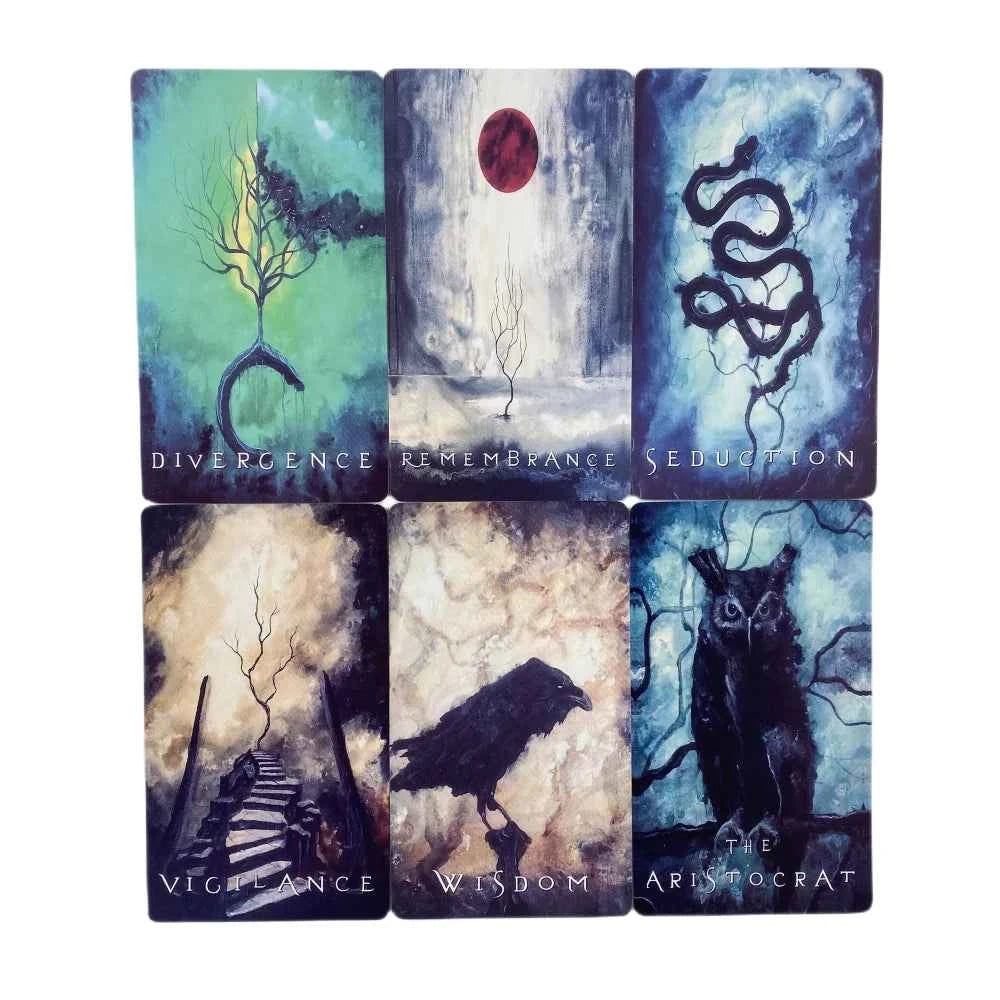 Spirit & Shadows Oracle Cards Divination Deck English Vision Edition Tarot Board Playing Game For Party