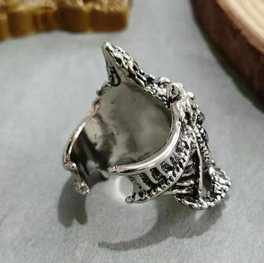 Dragon Rings Gothic Punk Style Dragon
