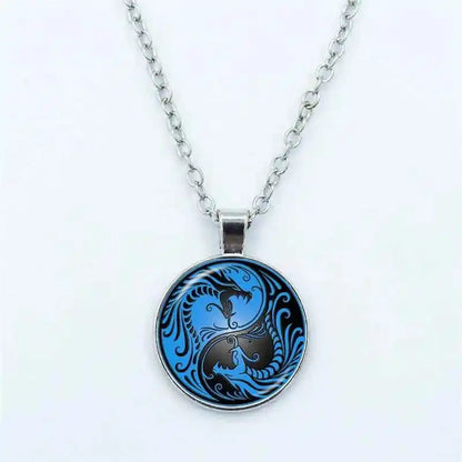 Yin Yang Tai Chi Necklace - Pedlar's Attic