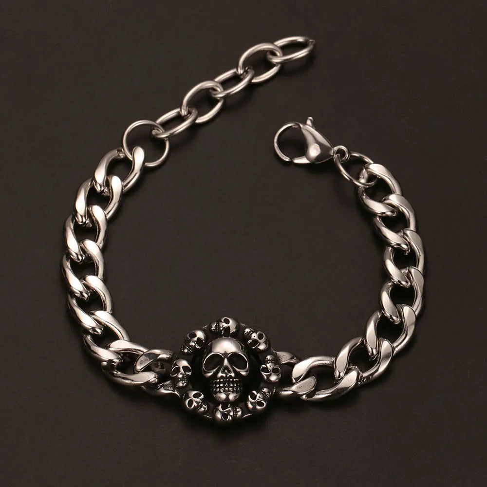 The Wolfsong Bracelet — Norse Rune Viking Bracelet