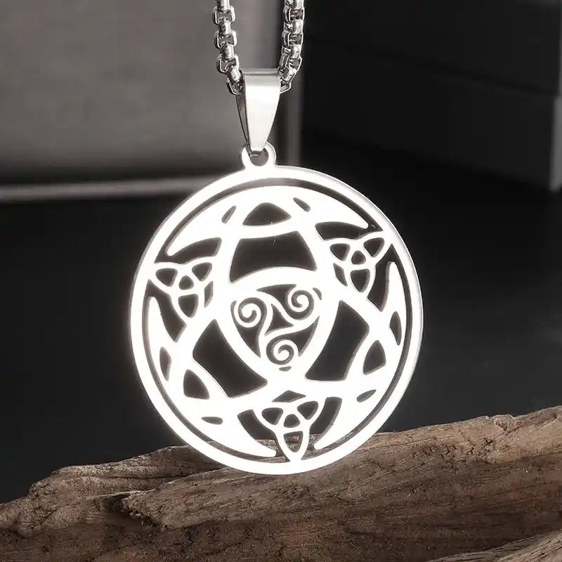 The Moon Knot Collection — Celtic Irish Witch Amulet Necklaces