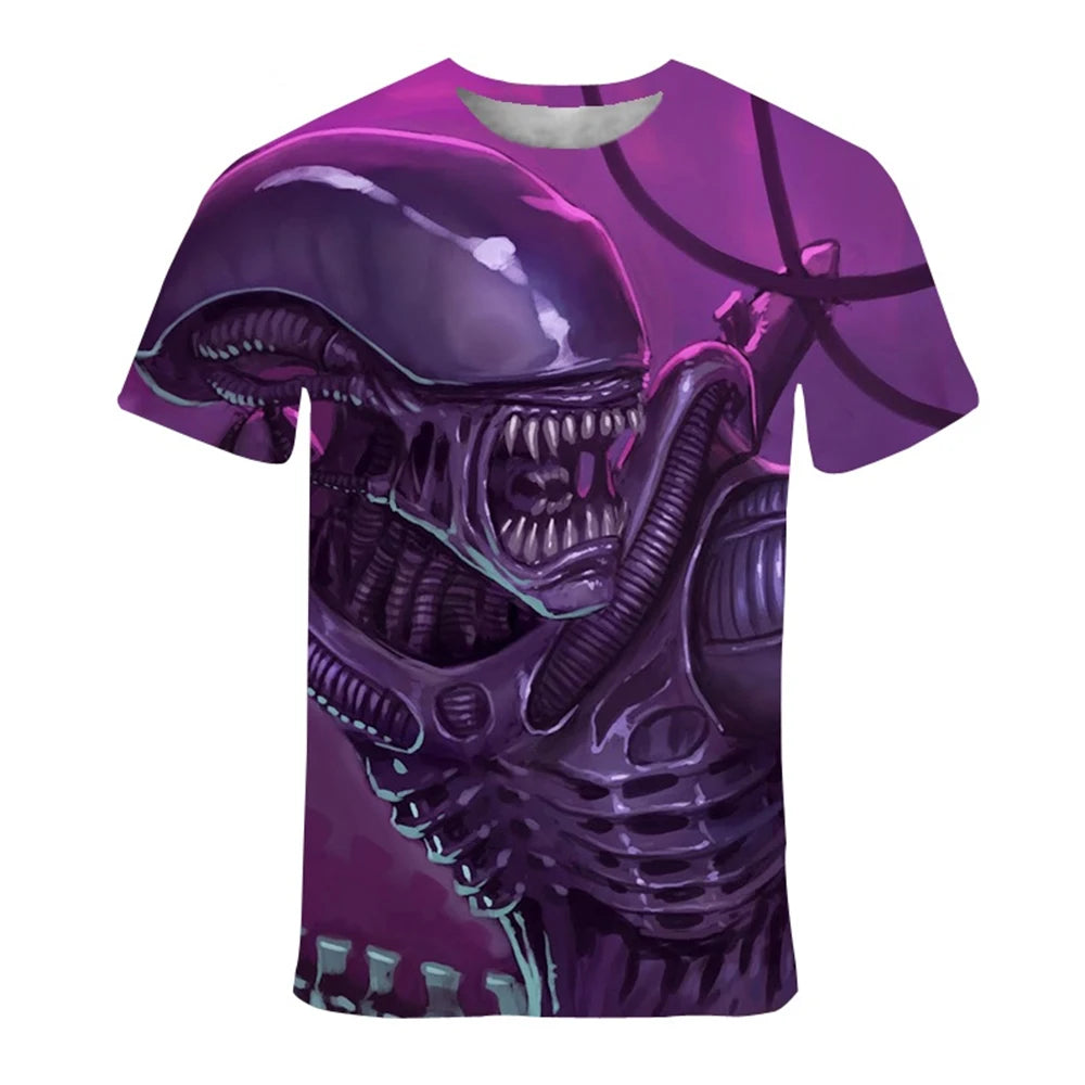 Perfect Organism — Alien Xenomorph 3D Graphic Tee