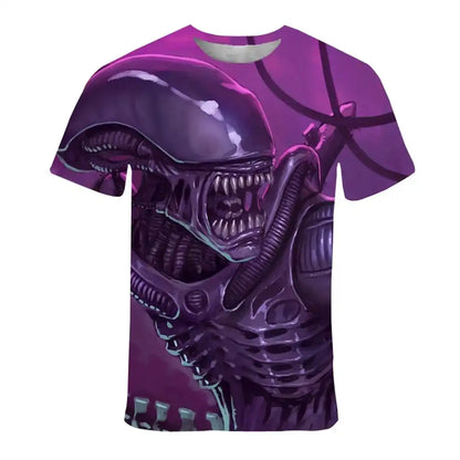 Perfect Organism — Alien Xenomorph 3D Graphic Tee