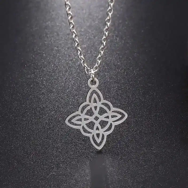 The Moon Knot Collection — Celtic Irish Witch Amulet Necklaces
