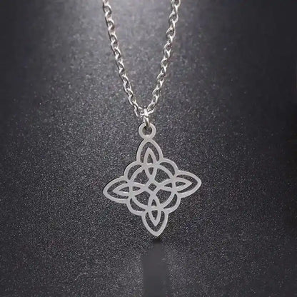 The Moon Knot Collection — Celtic Irish Witch Amulet Necklaces