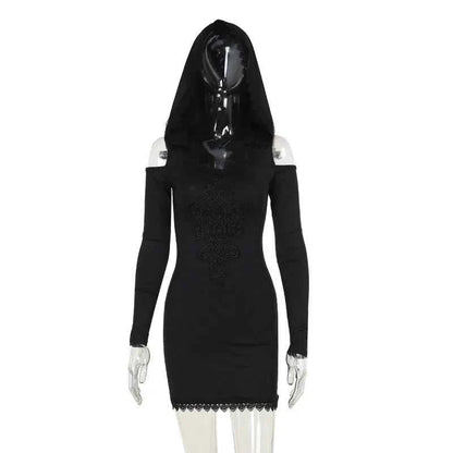 AltGoth Cyber Punk Mall Gothic Dress - Pedlar's Attic