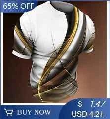 3D men's jersey summer new sports and leisure