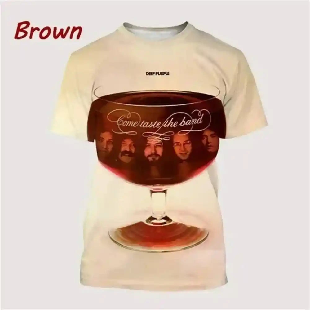 Smoke on the Water – Deep Purple 3D Print Tee