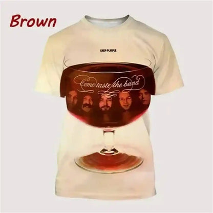Smoke on the Water – Deep Purple 3D Print Tee