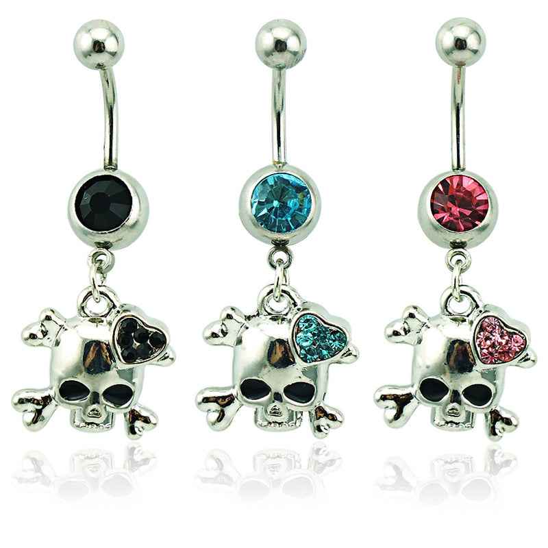 Skull Belly Button Rings