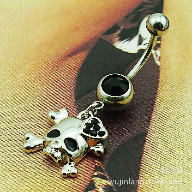 Skull Belly Button Rings