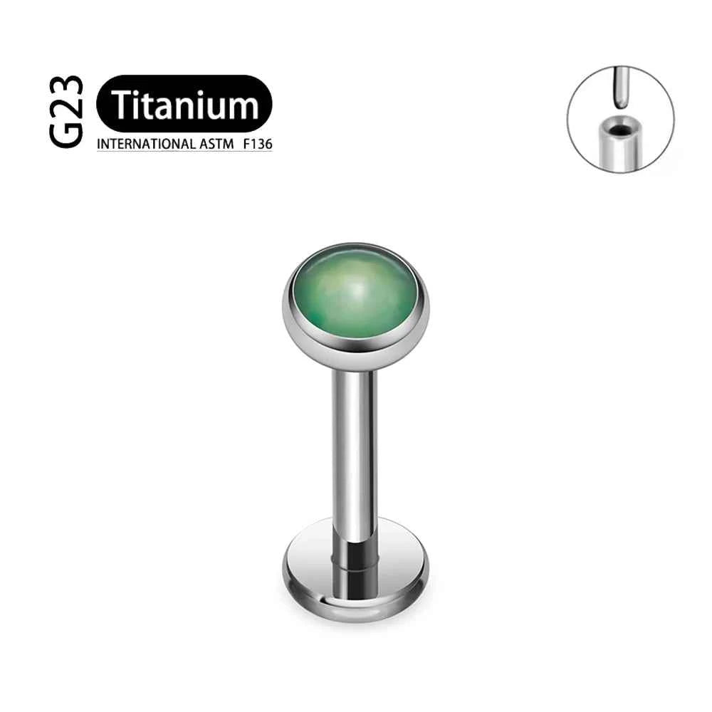 Titanium Lip Studs