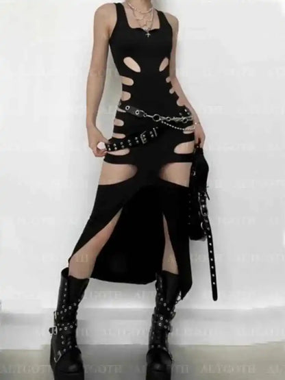 AltGoth Harajuku Gothic Dark Dress - Pedlar's Attic