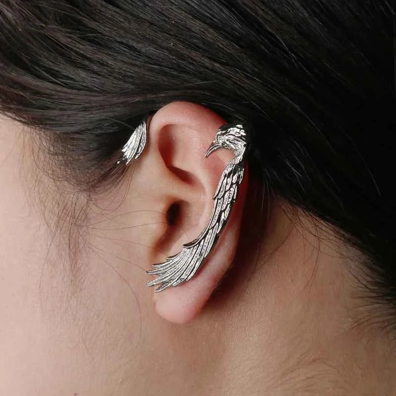 Punk Dark Style Eagle/Dragon Ear Cuffs