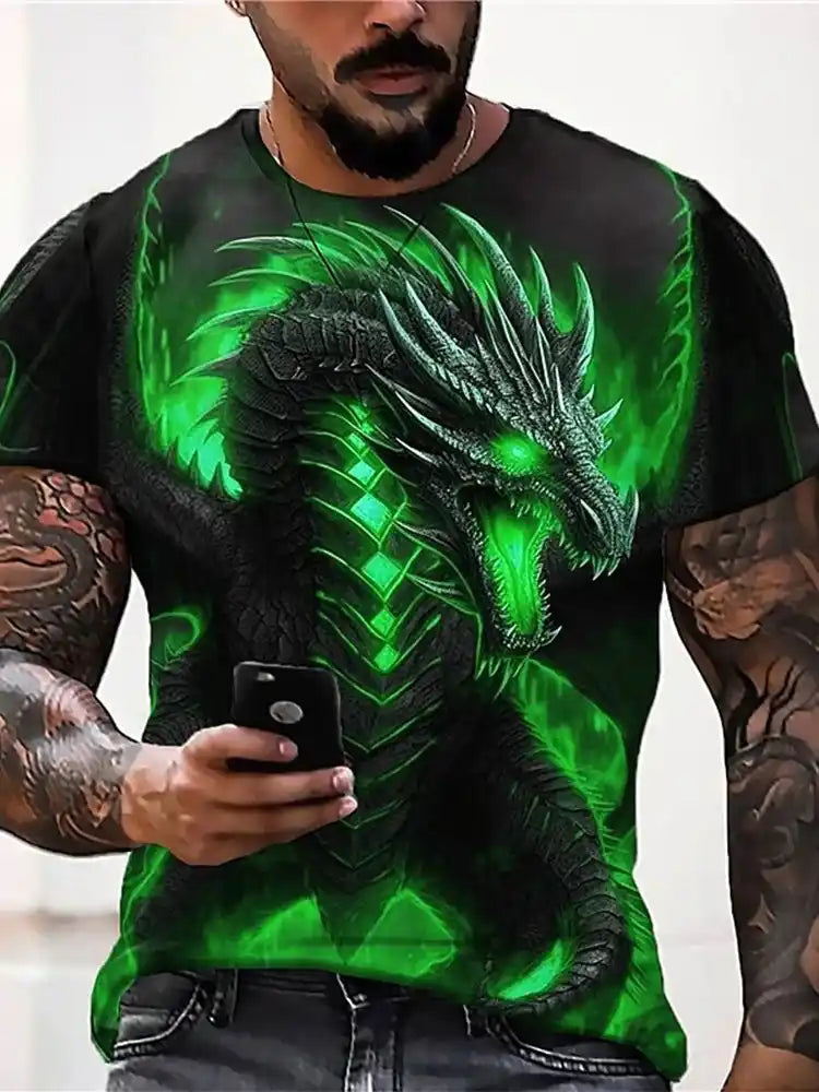 Dragonforged — Dragon 3D Scale Tee