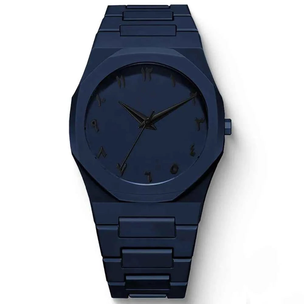Fashionable Men's Watch Simple Black