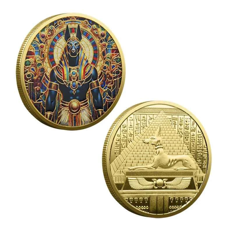 Doghead God Anubis Commemorative Coin