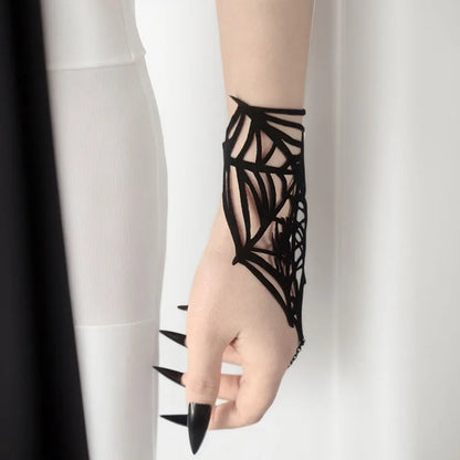 What the Forest Grows — Corrupt Forest Thorn & Web Bracelet