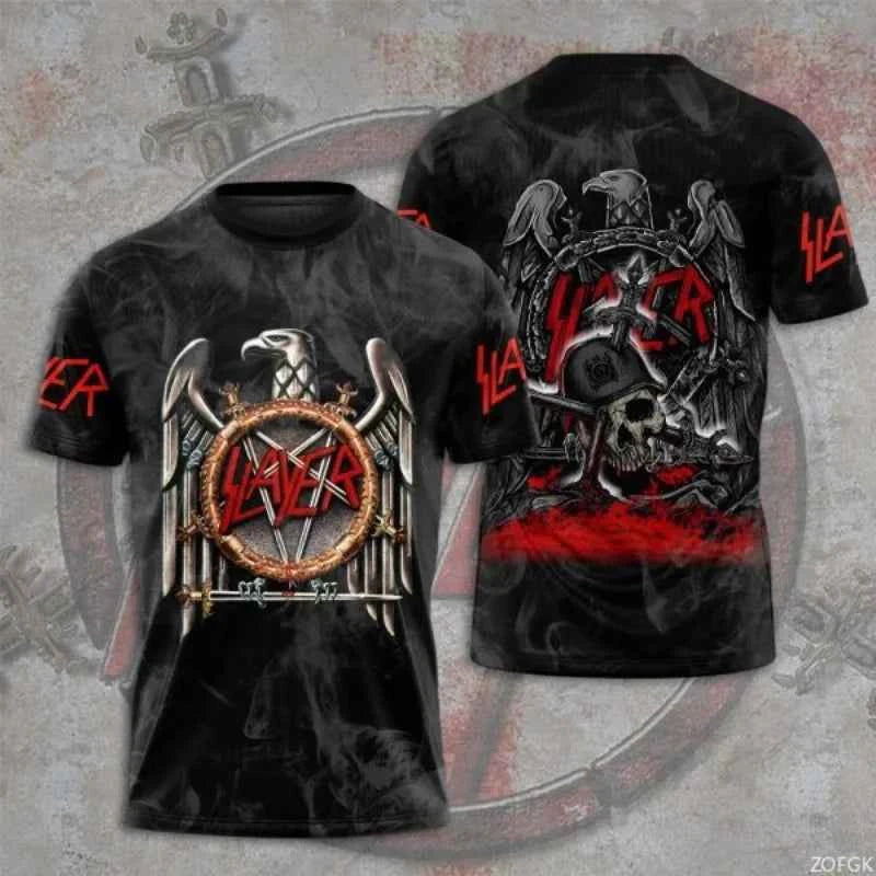 3D T-Shirts -multiple styles! SLAYER! Men's T-shirts