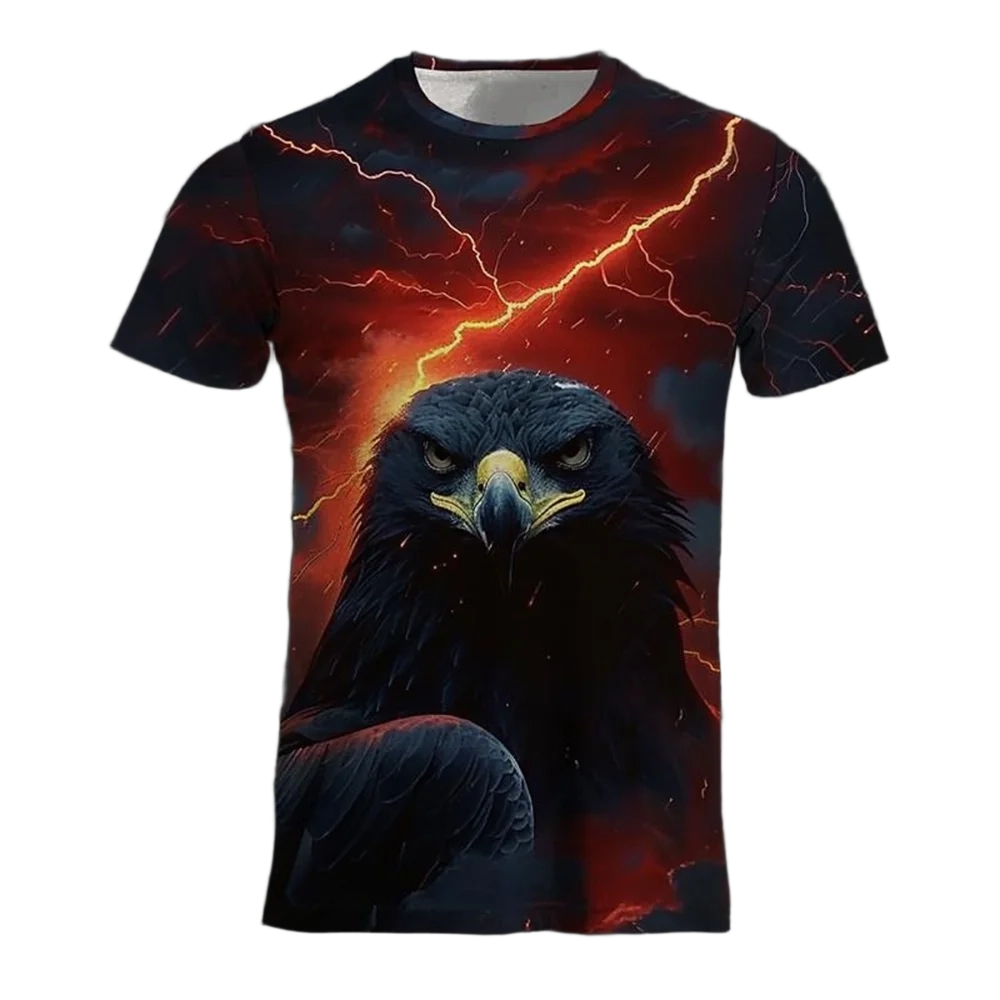 Skies Belong to No One – Eagle 3D Print Tee