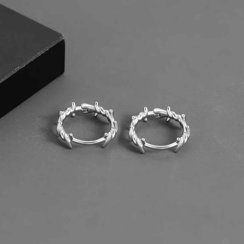 Thorn Hoop Earrings for