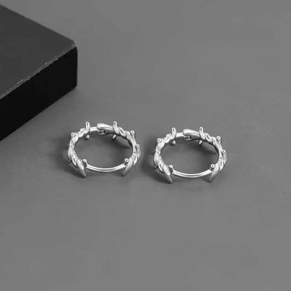 Thorn Hoop Earrings for - Pedlar's Attic