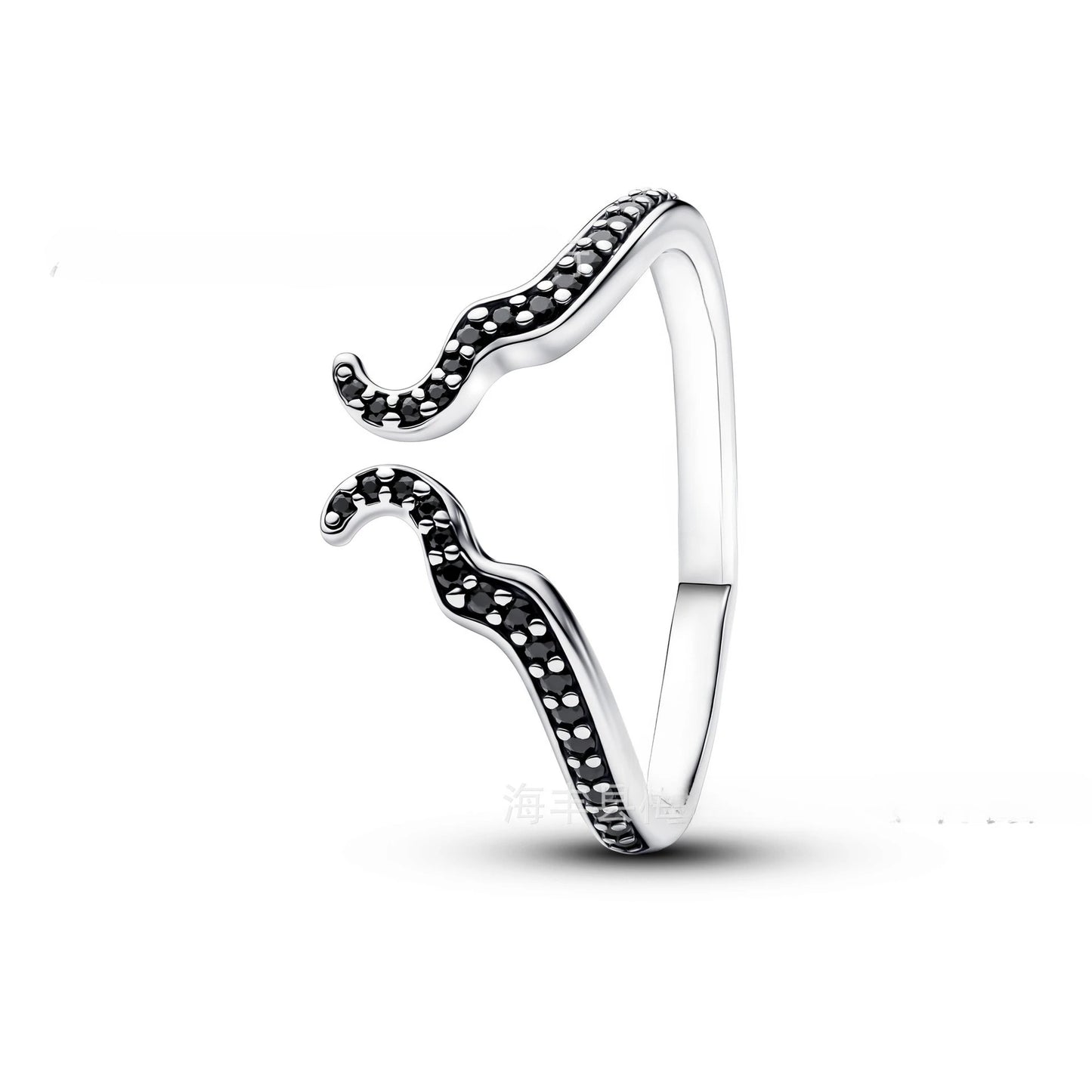 Aether-Reach Ring — 925 Sterling Silver Heart & Butterfly