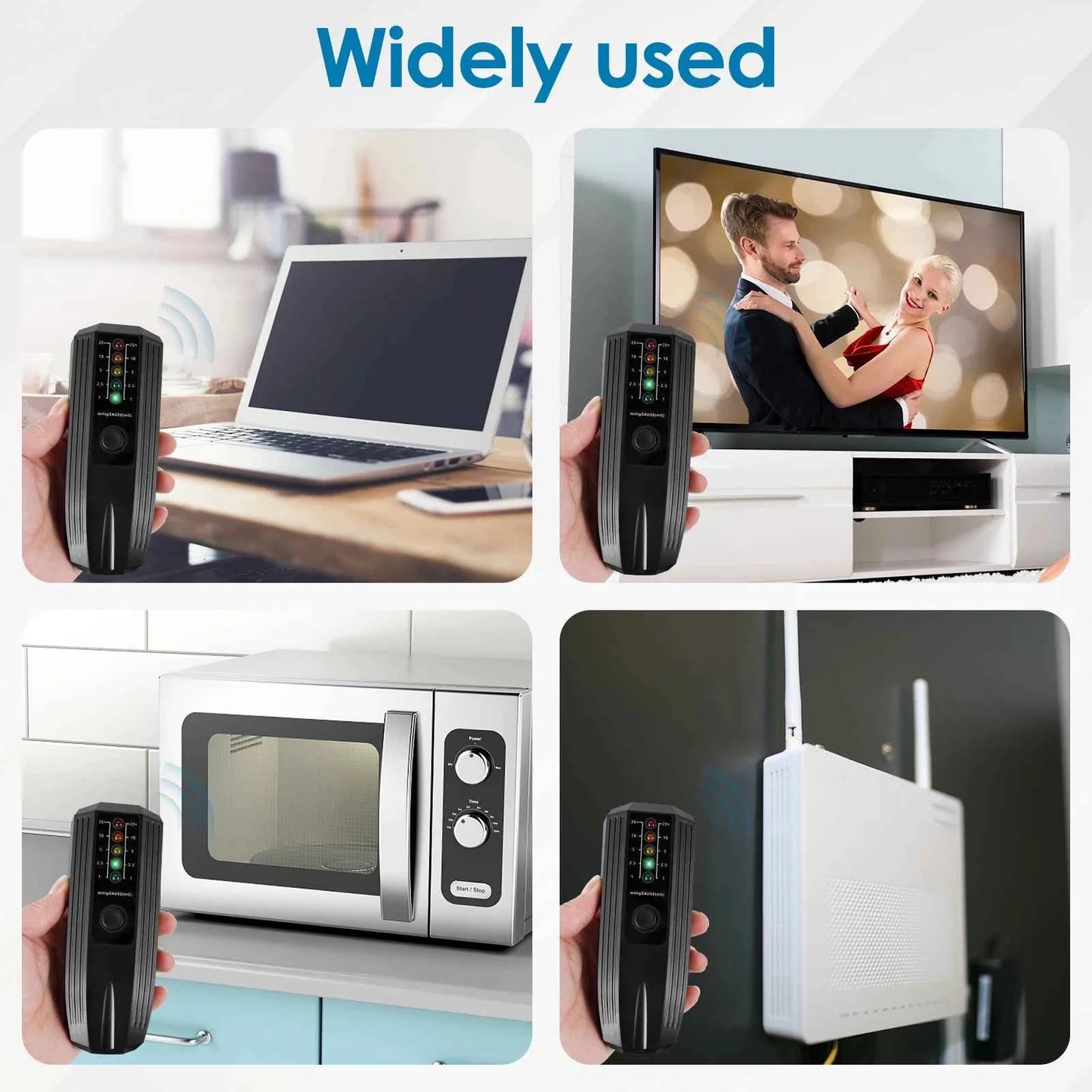 EMF Meter High Accuracy Electromagnetic Field Radiation Detector