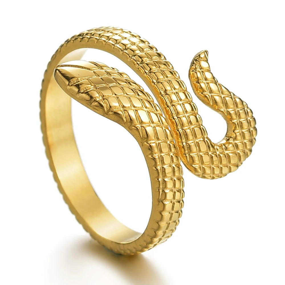 The Drawer Knows — Skull, Dragon & Snake Adjustable Rings - Pedlar's Attic